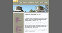 Desktop Screenshot of empireprecast.net