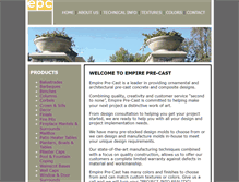 Tablet Screenshot of empireprecast.net